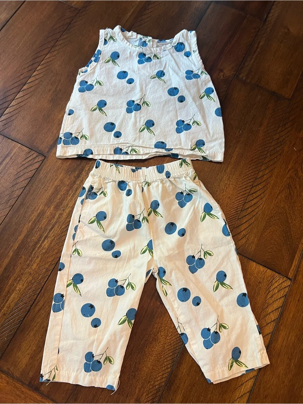Miniolie Toddler Two Piece Blurberry Set